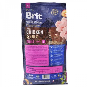   Brit Premium Dog Adult S     ,  , 8 