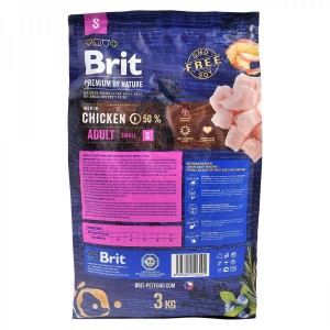   Brit Premium Dog Adult S     ,  , 3 
