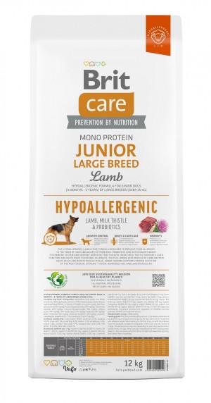   Brit Care Dog Hypoallergenic Junior Large Breed     ,   , 12 