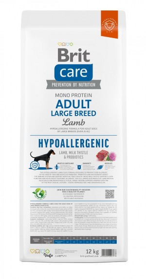   Brit Care Dog Hypoallergenic Adult Large Breed    ,   , 12 