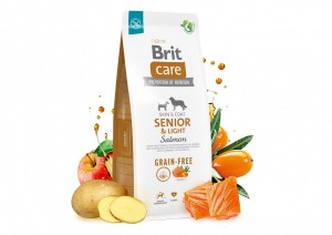 ����� ���� Brit Care Dog Grain-free Senior & Light ��� �������� �����, ����������� � �������, 1 ��