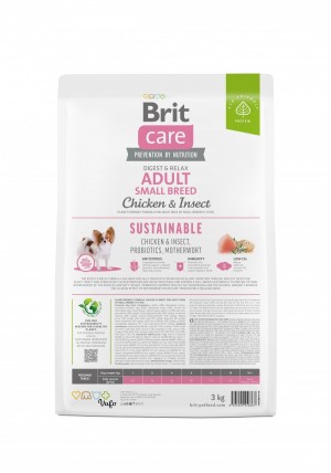   Brit Care Dog Sustainable Adult Small Breed    ,    , 3 