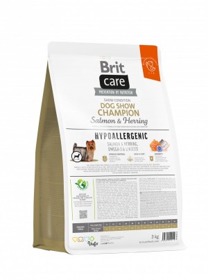 ����� ���� Brit Care Dog Hypoallergenic Dog Show Champion ��� ����������� �����, � ������� � ���������, 3 ��