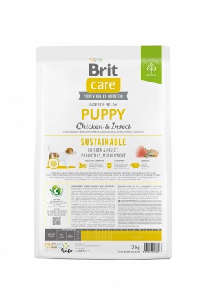 ����� ���� Brit Care Dog Sustainable Puppy ��� �������, � ������ �� ��������, 3 ��
