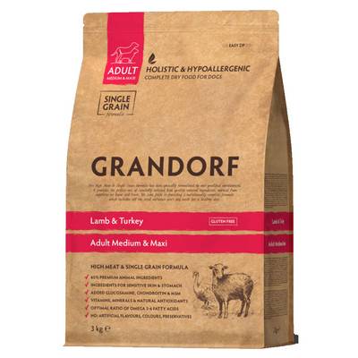 Grandorf LAMB&TURKEY Adult Medium &Maxi breed -       /    1