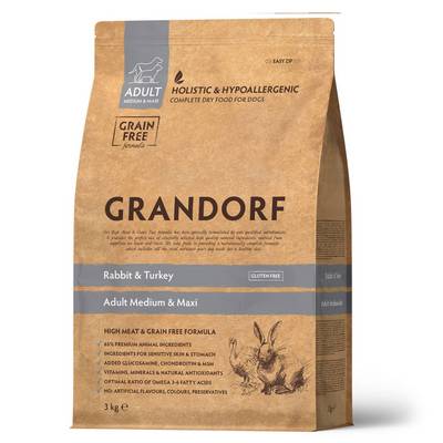 Grandorf Medium & Maxi Rabbit & Turkey � �������� �� ������� ��� �������� �� ������� ���� 10��