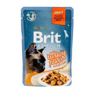 ���� ������� ����� Brit Premium Cat Pouches �ѳ����� ������, ���� � ���� ��� ����, ����� �� 4 �����, 12 ��. � 85 �