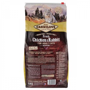  Carnilove Fresh Chicken & Rabbit   ,   , 6 