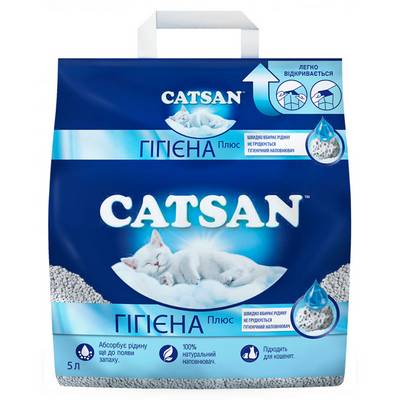 ����������� ��� ��������� ������� Catsan Hygiene Plus �����������, ����������� 2.6 �� (5 �)