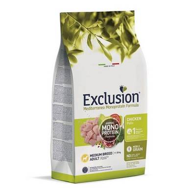 �������������� ����� ���� Exclusion Adult Chicken Medium Breed � ������ ��� �������� ����� �������� ���� 3 ��