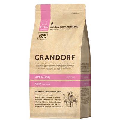   Grandorf Lamb and Turkey KITTEN    3     0.4 