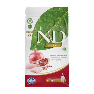  300    N&D Grain Free PRIME CHIKEN & POME GRANATA KITTEN