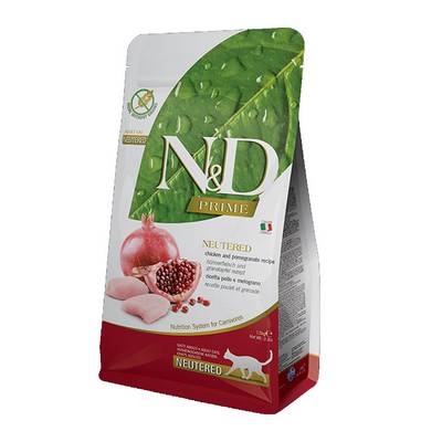 ������ 300� ��� ���� ����� N&D Grain Free PRIME CHIKEN & POME GRANATE ADULT