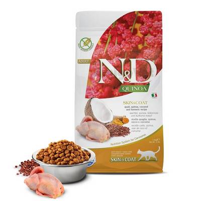 ������ 300� ��� ���� ����� N&D Quinoa Skin&Coat ADULT 䳺� ���������� ��� ������� ����㳿 � ��������� ��� ����� �� �������