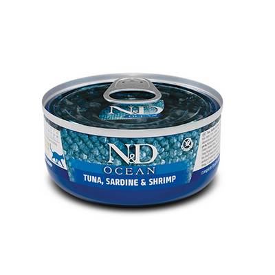������ 70� ��� ���� ������� N&D Grain FREE OCEAN TUNA SARDINE &SHRIMP ������ ������� ��������